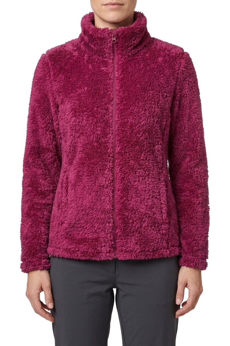 جاكيت فرو نسائي فوشي دافئ من Rocktrail — صورة 2