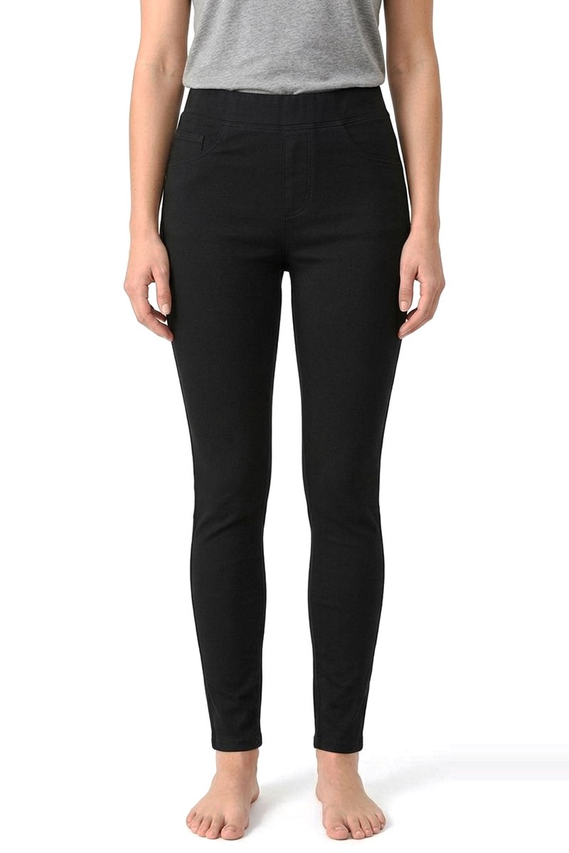 ستريج نسائي أسود مريح بخصر عالٍ — صورة 2