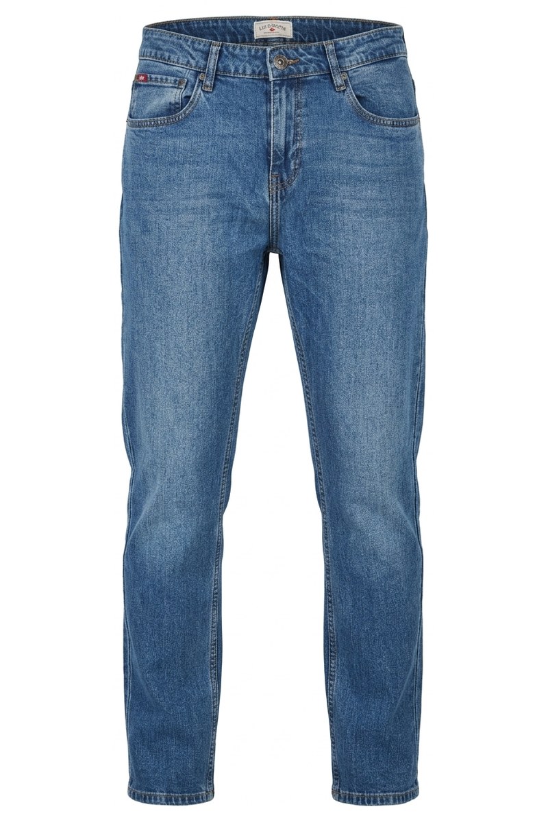 بنطلون جينز رجالي أزرق من Lee Cooper بتصميم كلاسيكي مريح